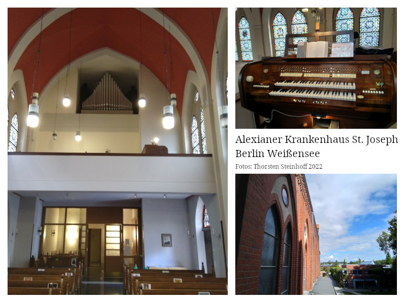 Ansichten aus dem Alexianer St. Joseph-​Krankenhaus Berlin Weißensee